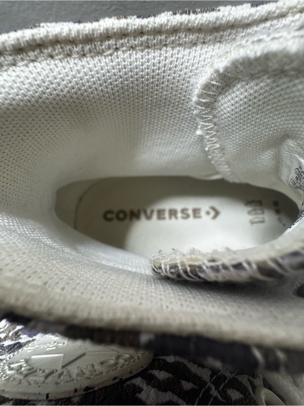 Converse Chuck Taylor All Star Lugged 2.0 Jacquard Converse size 8 1/2 - Picture 9 of 10